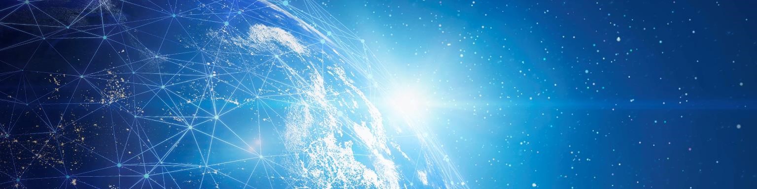 Image of globe from space